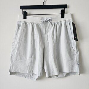 NWT LULULEMON VPOR Light Grey License To Train Shorts 7" LL Graphic Men's XXL